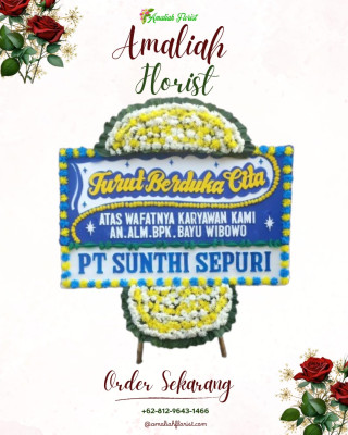 Papan Bunga Duka di Gandapura
