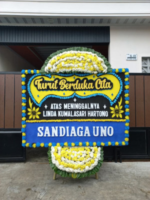 Papan Bunga Duka di Gandapura